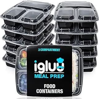 Igluu 3-facks BPA-fria matlådor – 10-pack