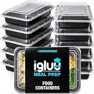 Igluu BPA-fria matlådor 10-pack – Tåliga, lufttäta och mikrovågssäkra