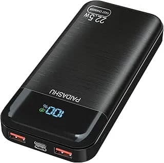 Powerbank 27 000 mAh med Snabbladdning och LCD